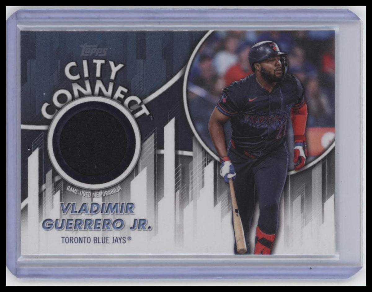 2025 Topps #CC2-VG Vladimir Guerrero Jr. City Connect Swatch Relics (Series Two)