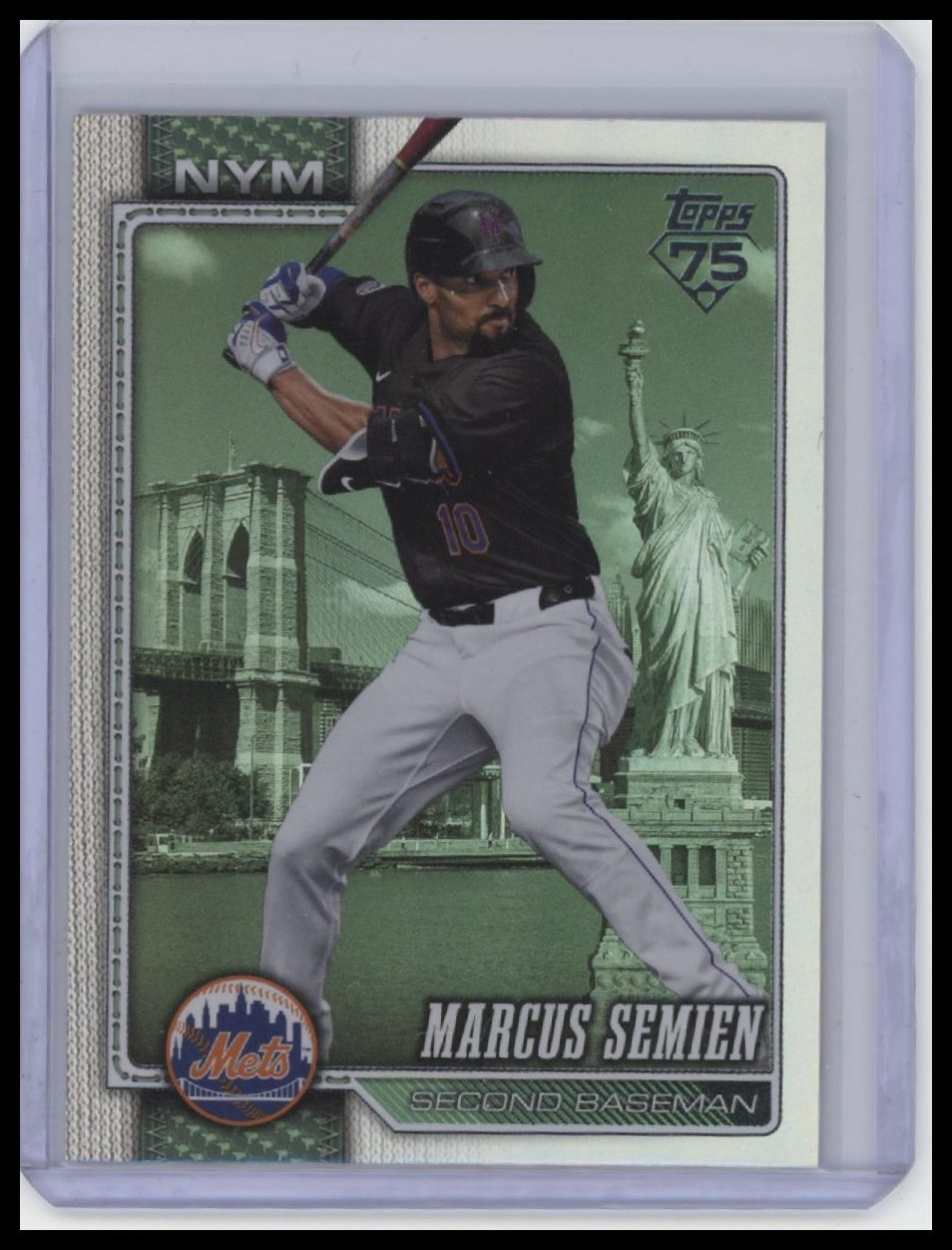 2026 Topps #586 Marcus Semien Big Apple Foil