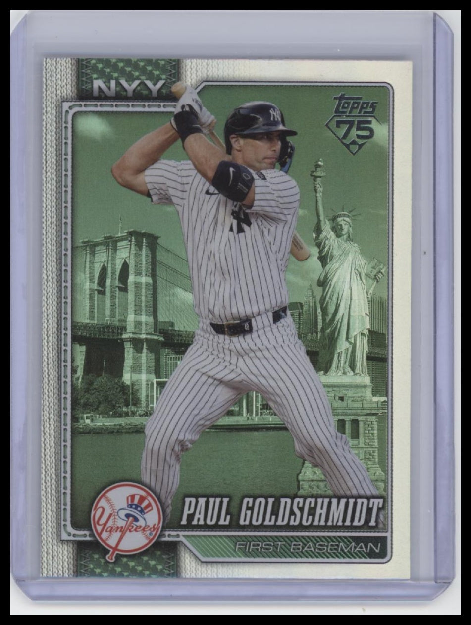 2026 Topps #597 Paul Goldschmidt Big Apple Foil