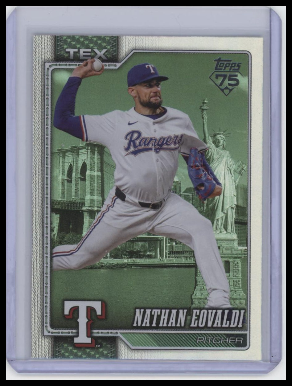 2026 Topps #355 Nathan Eovaldi Big Apple Foil