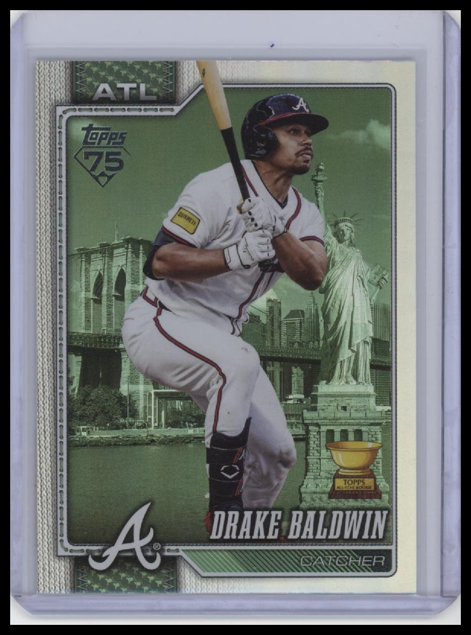 2026 Topps #692 Drake Baldwin Big Apple Foil Fanatics Fest.