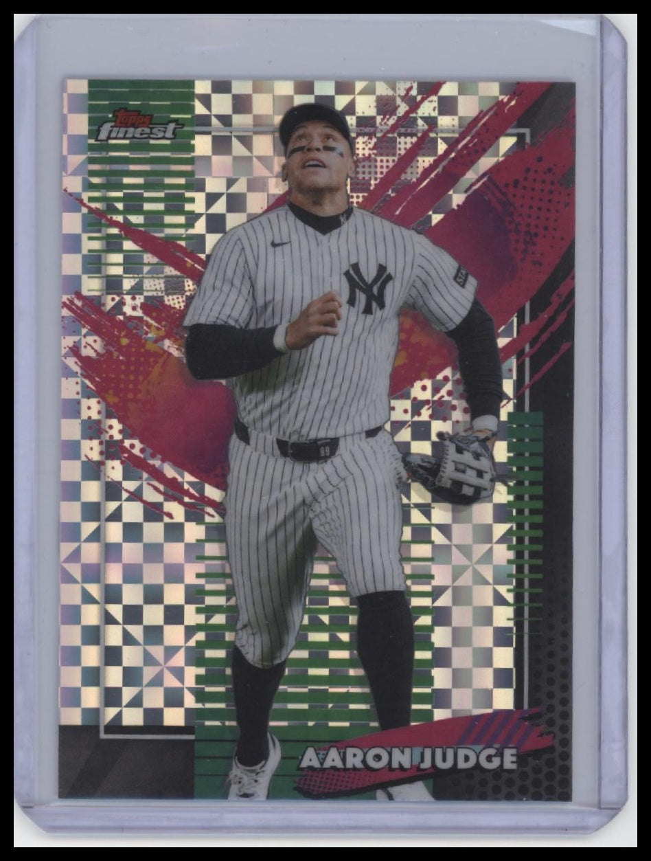 2026 Finest #299 Aaron Judge X-Fractors