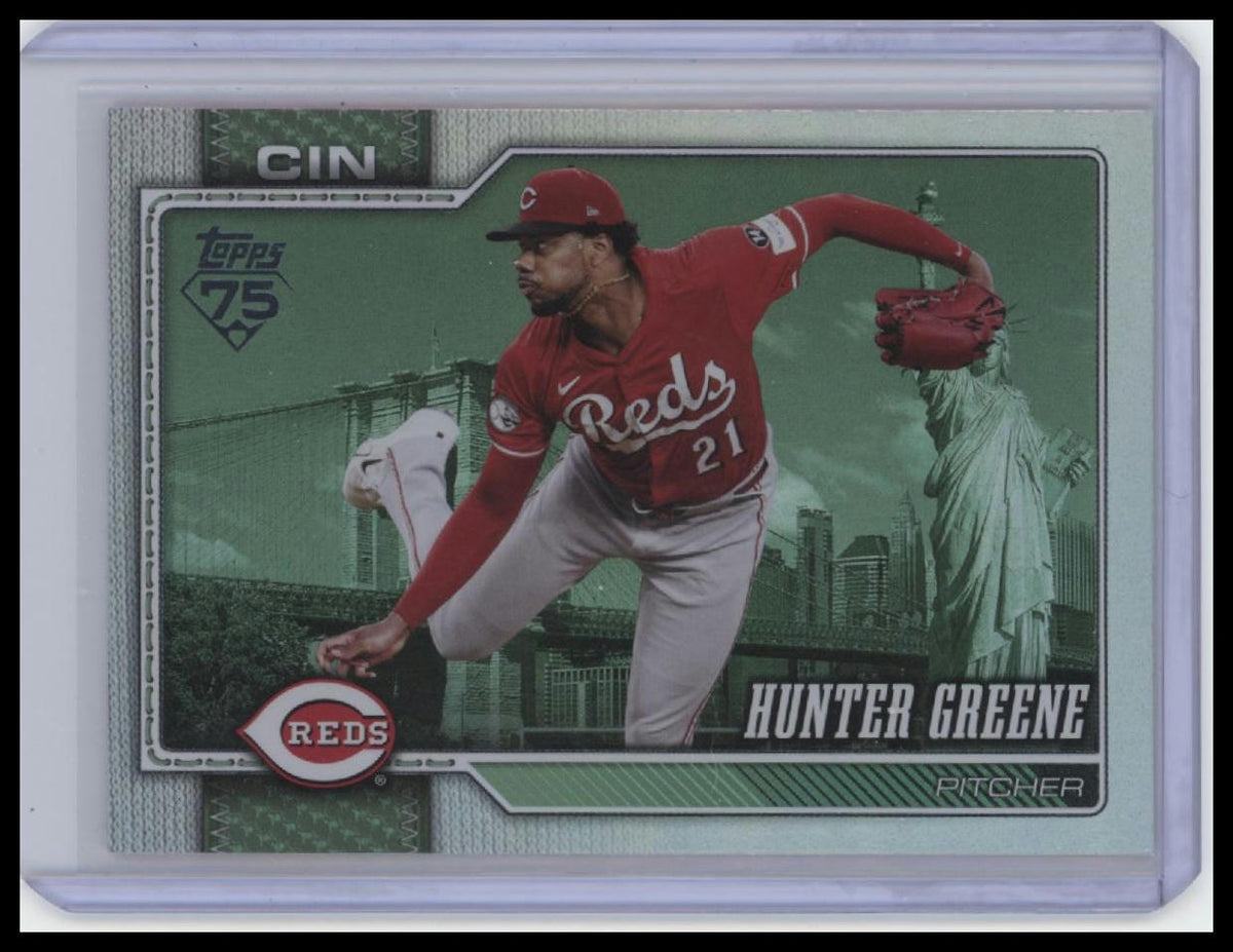 2026 Topps #382 Hunter Greene Big Apple Foil