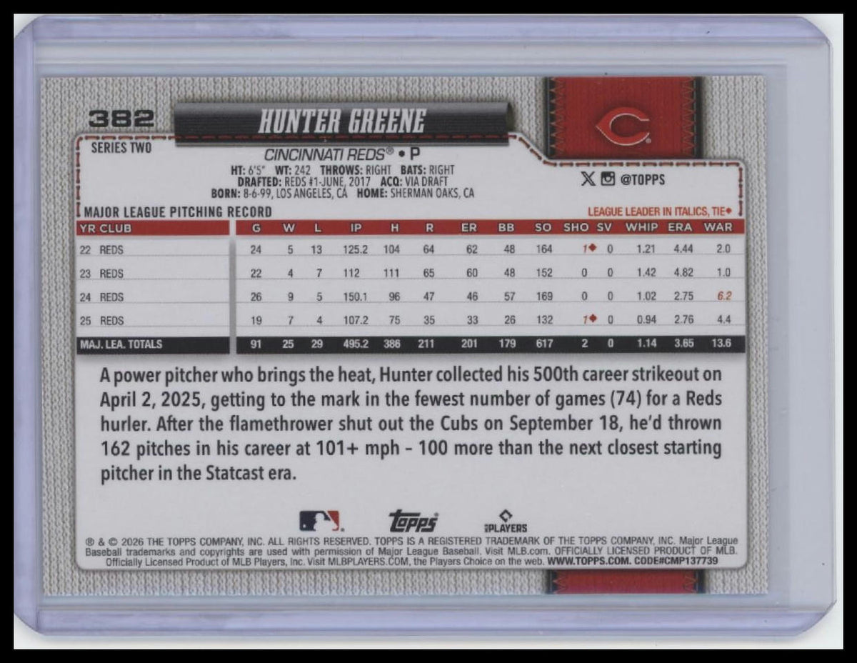 2026 Topps #629 Tyler Glasnow Gold Mirror Variation SSP Case Hit.