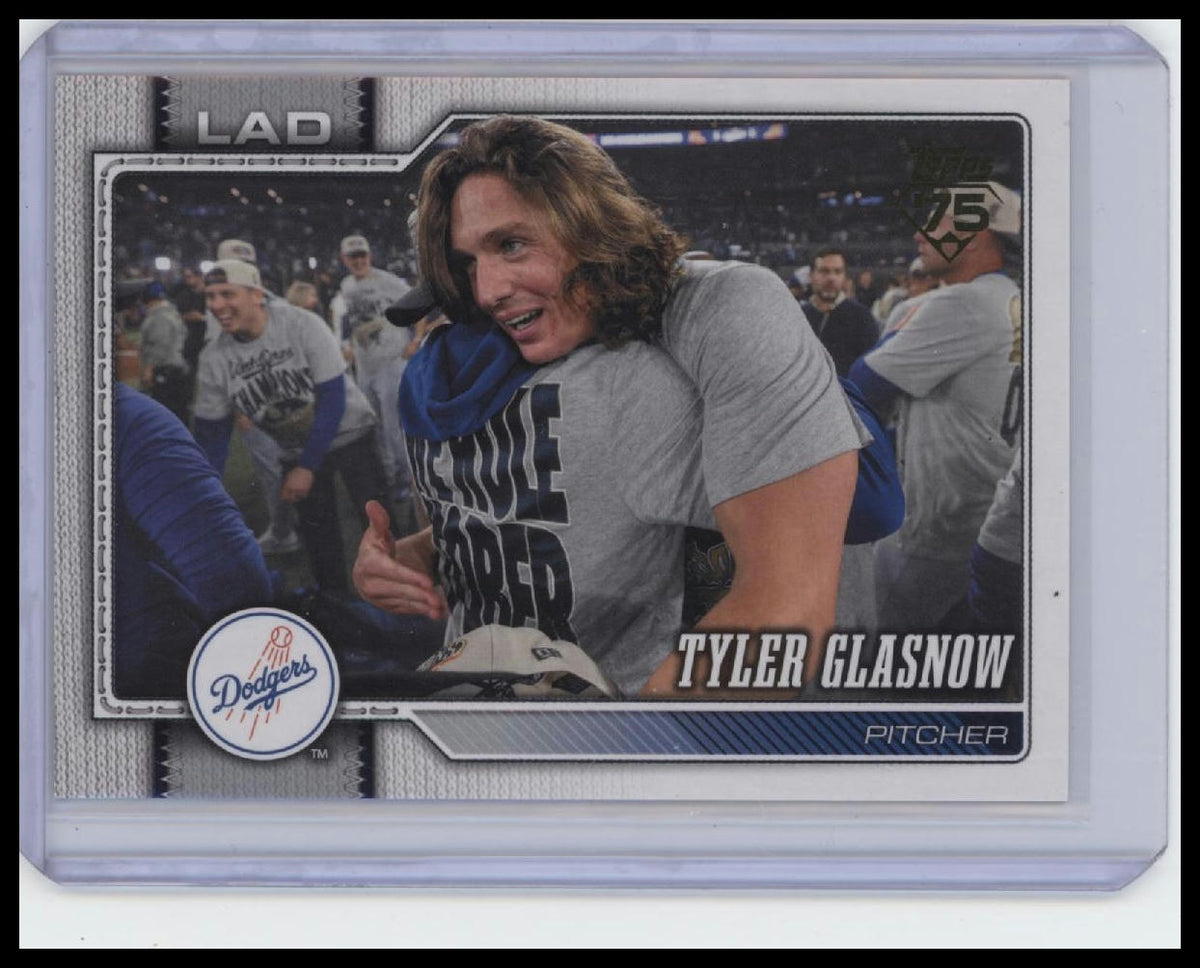 2026 Topps #629 Tyler Glasnow Gold Mirror Variation SSP Case Hit.
