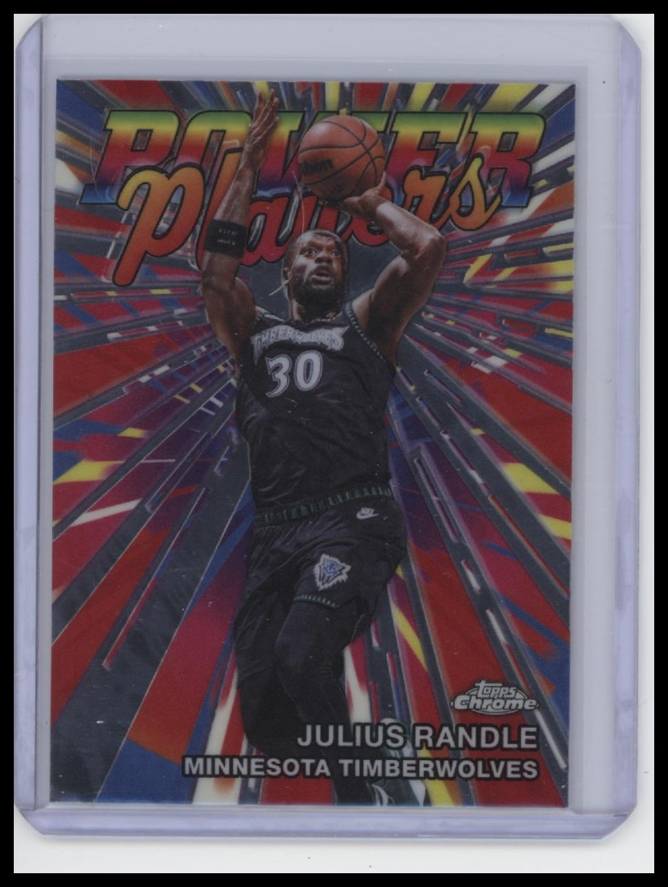 2025-26 Topps Chrome Update #PP-19 Julius Randle Power Players