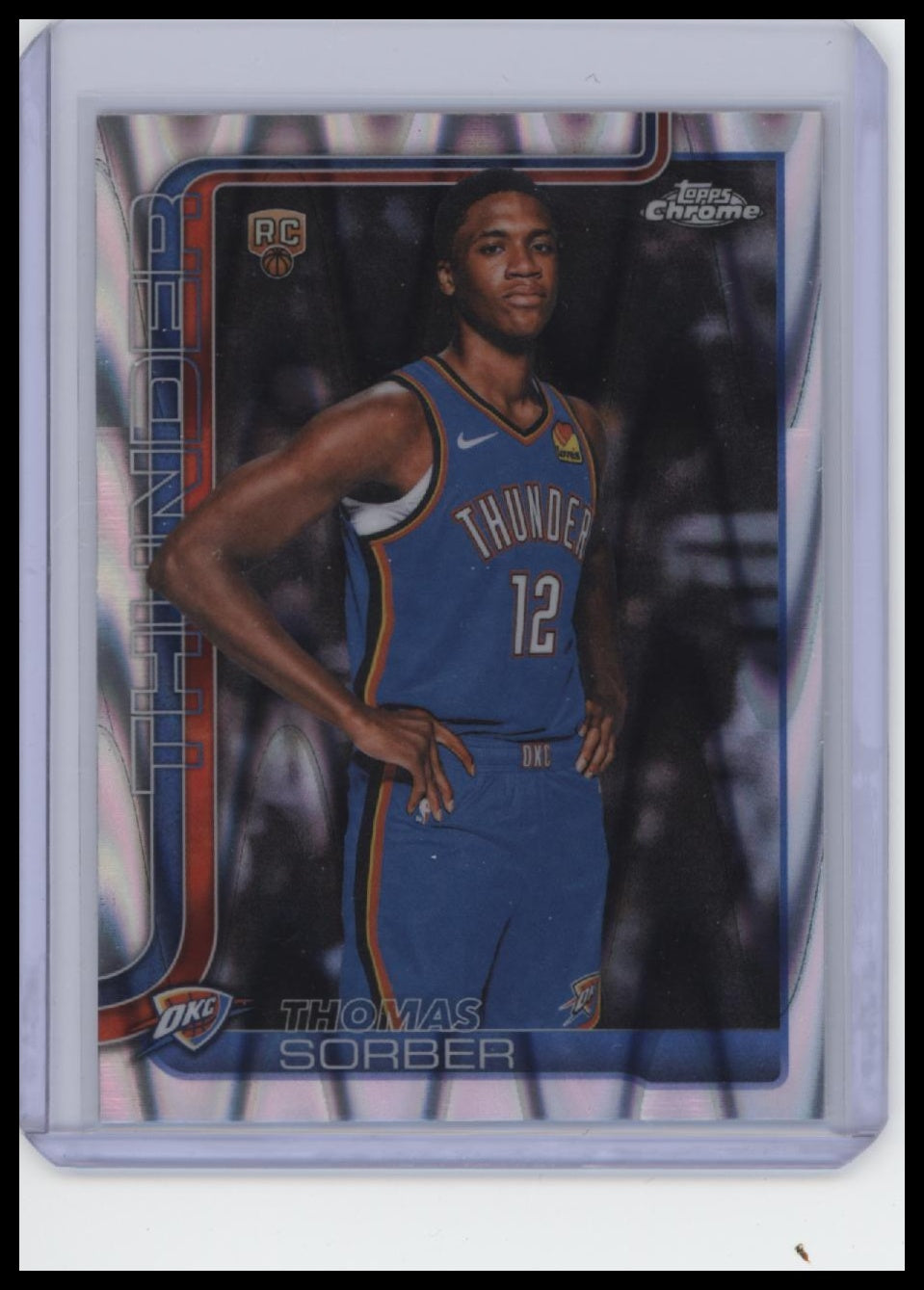 2025-26 Topps Chrome Update #165 Thomas Sorber