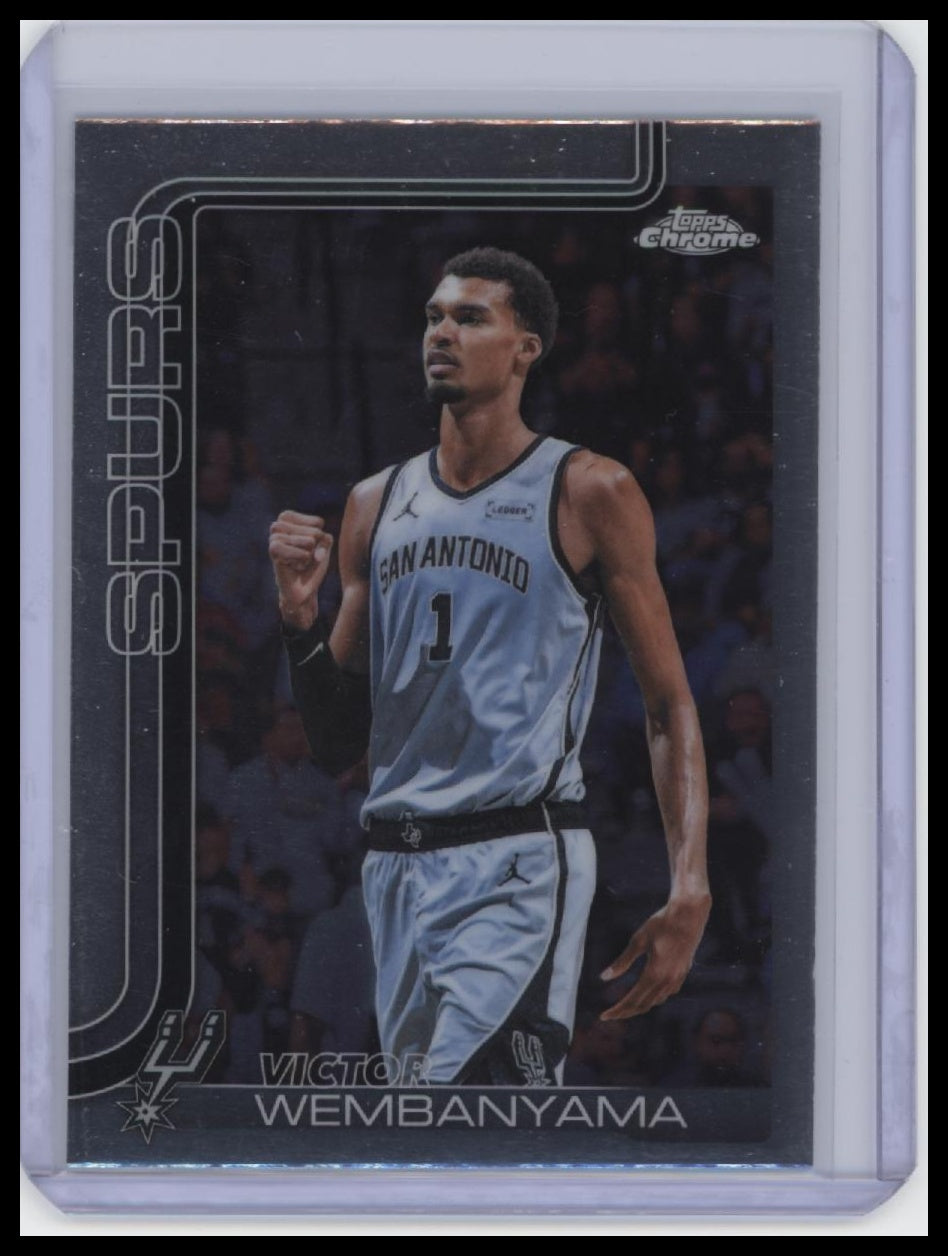 2025-26 Topps Chrome Update #22 Victor Wembanyama