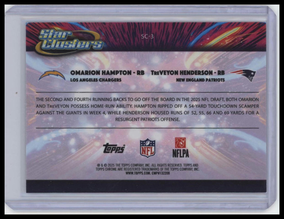 2025 Topps Chrome Cosmic #SC-3 Henderson / Hampton