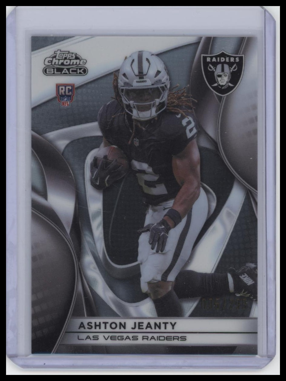2025 Topps Chrome Black #125 Ashton Jeanty /299