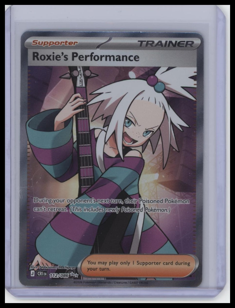 ME04: Chaos Rising #112/086 Roxie's Performance
