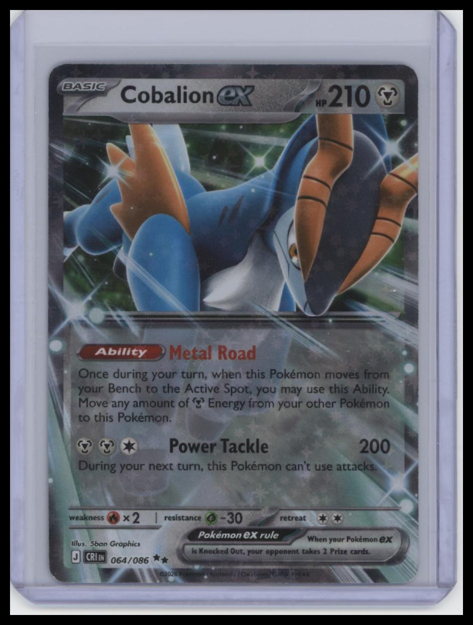 ME04: Chaos Rising #064/086 Cobalion ex