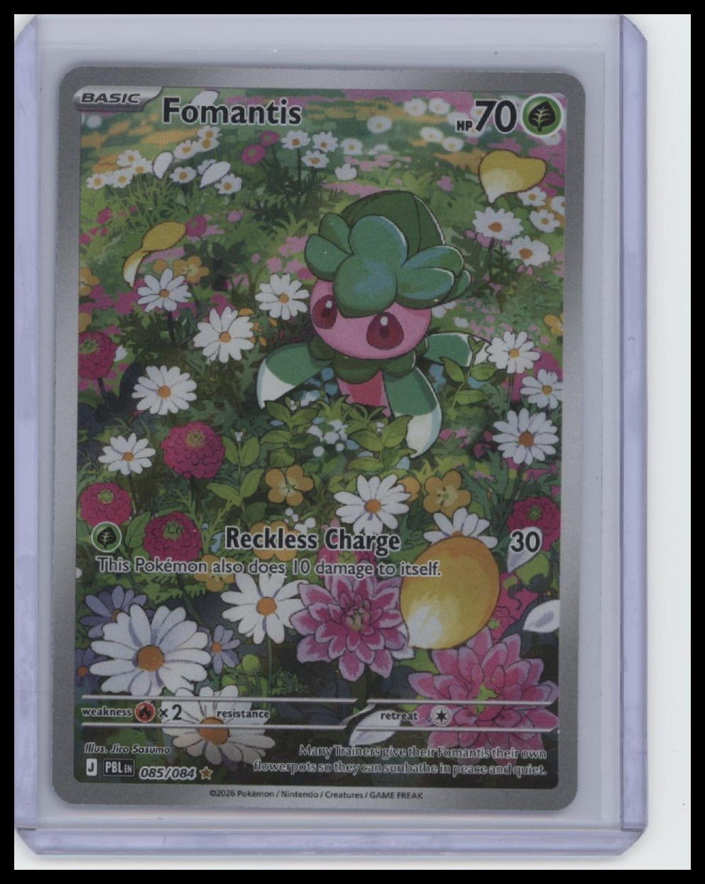 ME05: Pitch Black #085/084 Fomantis