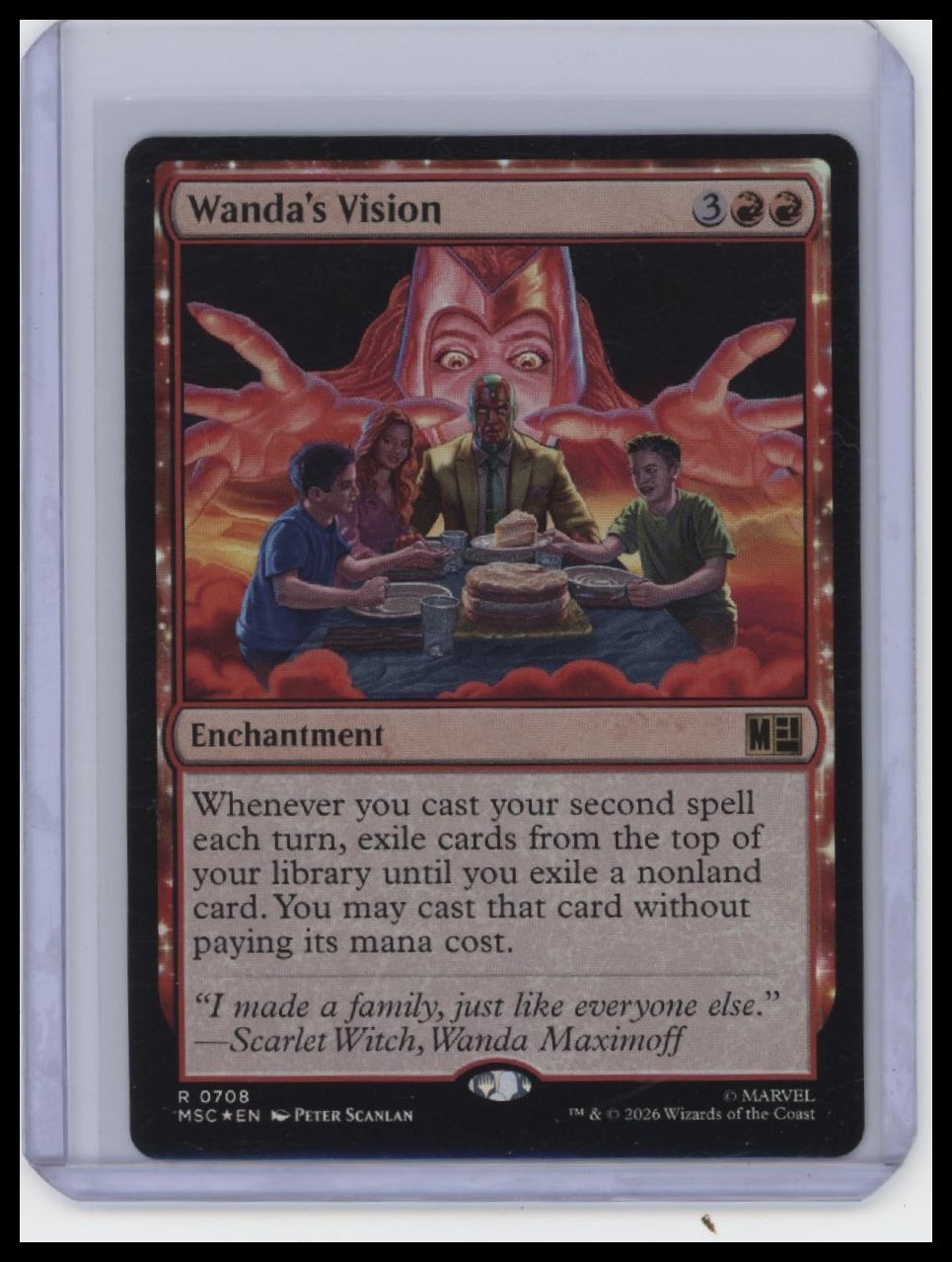 Marvel Super Heroes #708 Wanda's Vision (Foil)