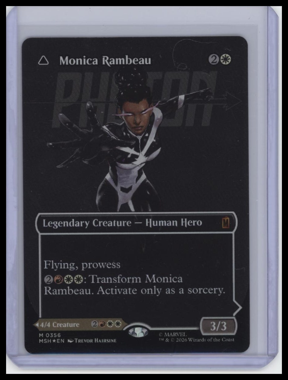 Marvel Super Heroes #356 Monica Rambeau (Borderless) (Foil) (0356)