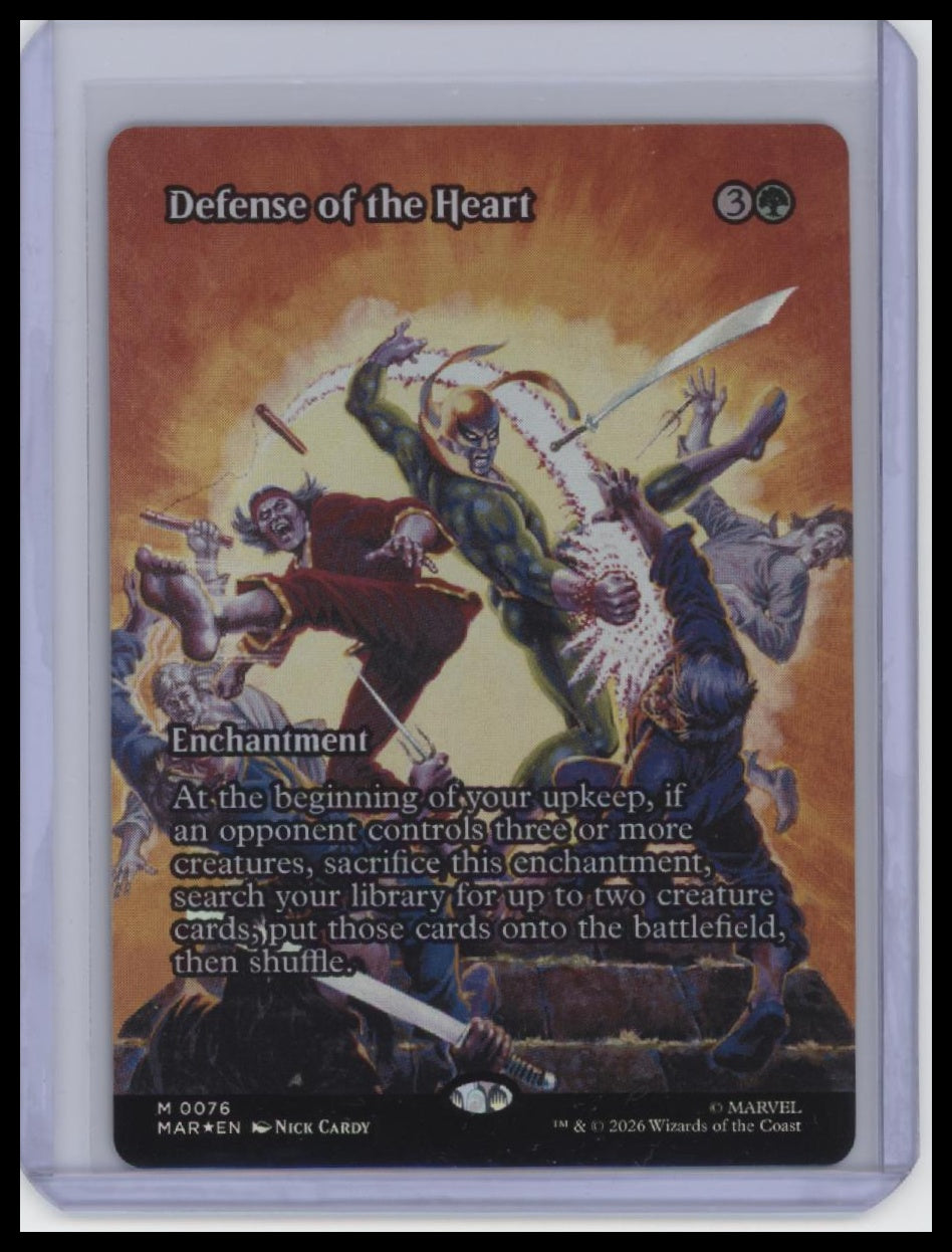 Marvel Universe Eternal-Legal #76 Defense of the Heart (Borderless)
