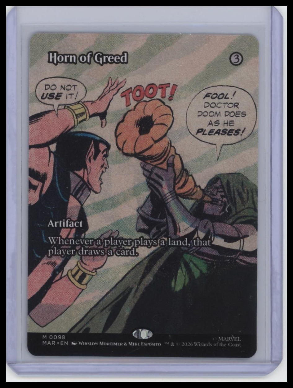 Marvel Universe Eternal-Legal #98 Horn of Greed (Borderless)