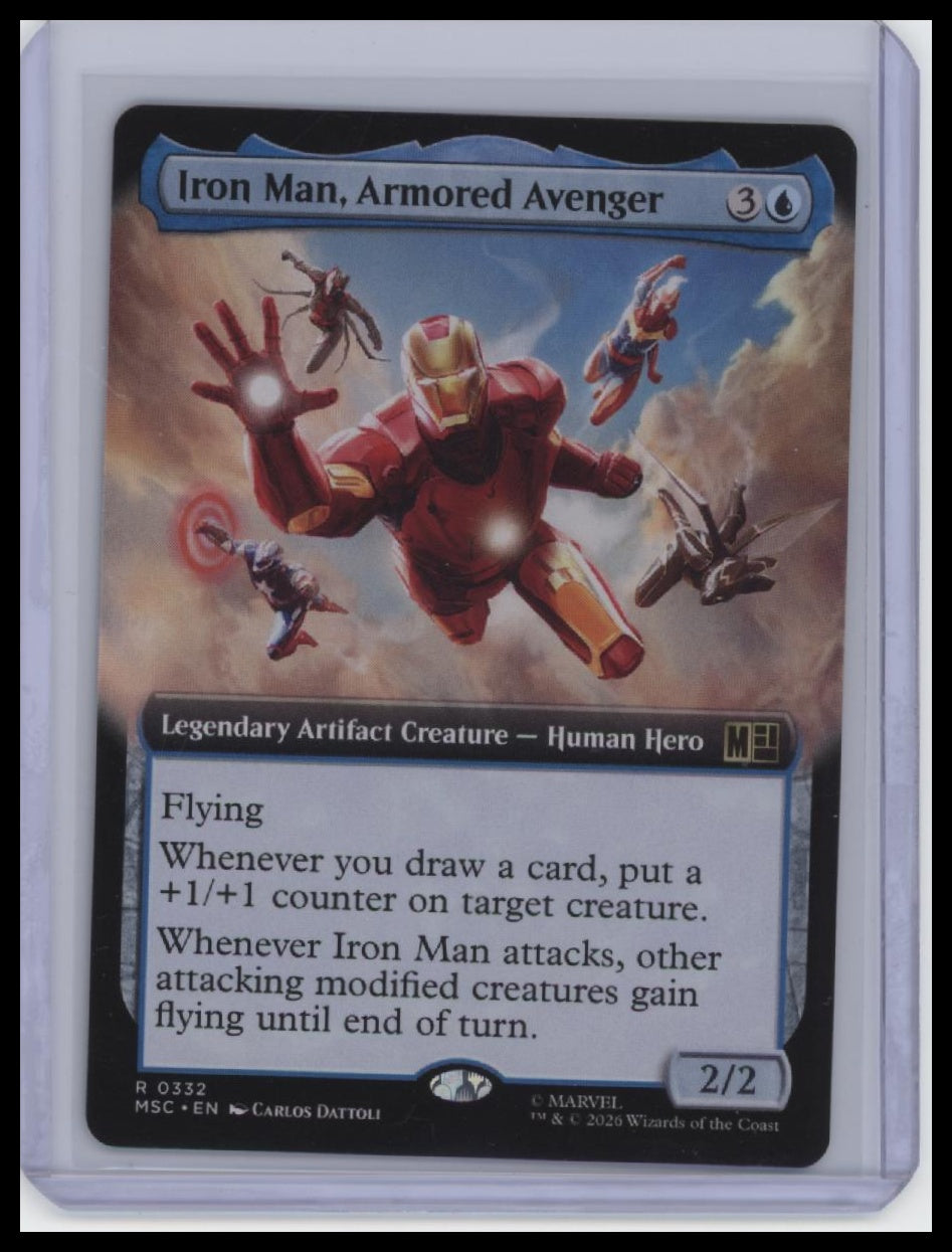Commander: Marvel Super Heroes #332 Iron Man, Armored Avenger (Extended Art)
