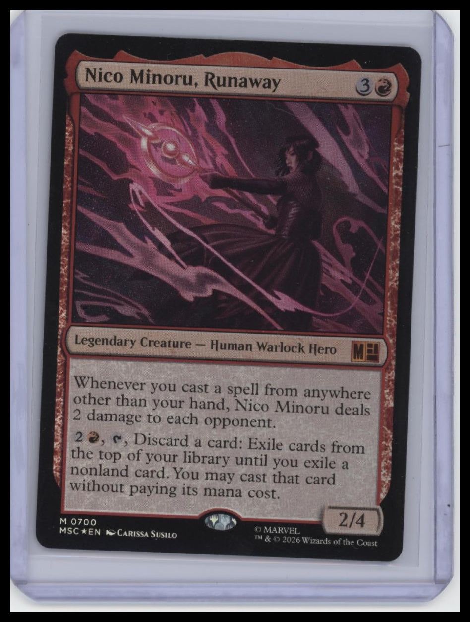 Marvel Super Heroes #700 Nico Minoru, Runaway (Foil).