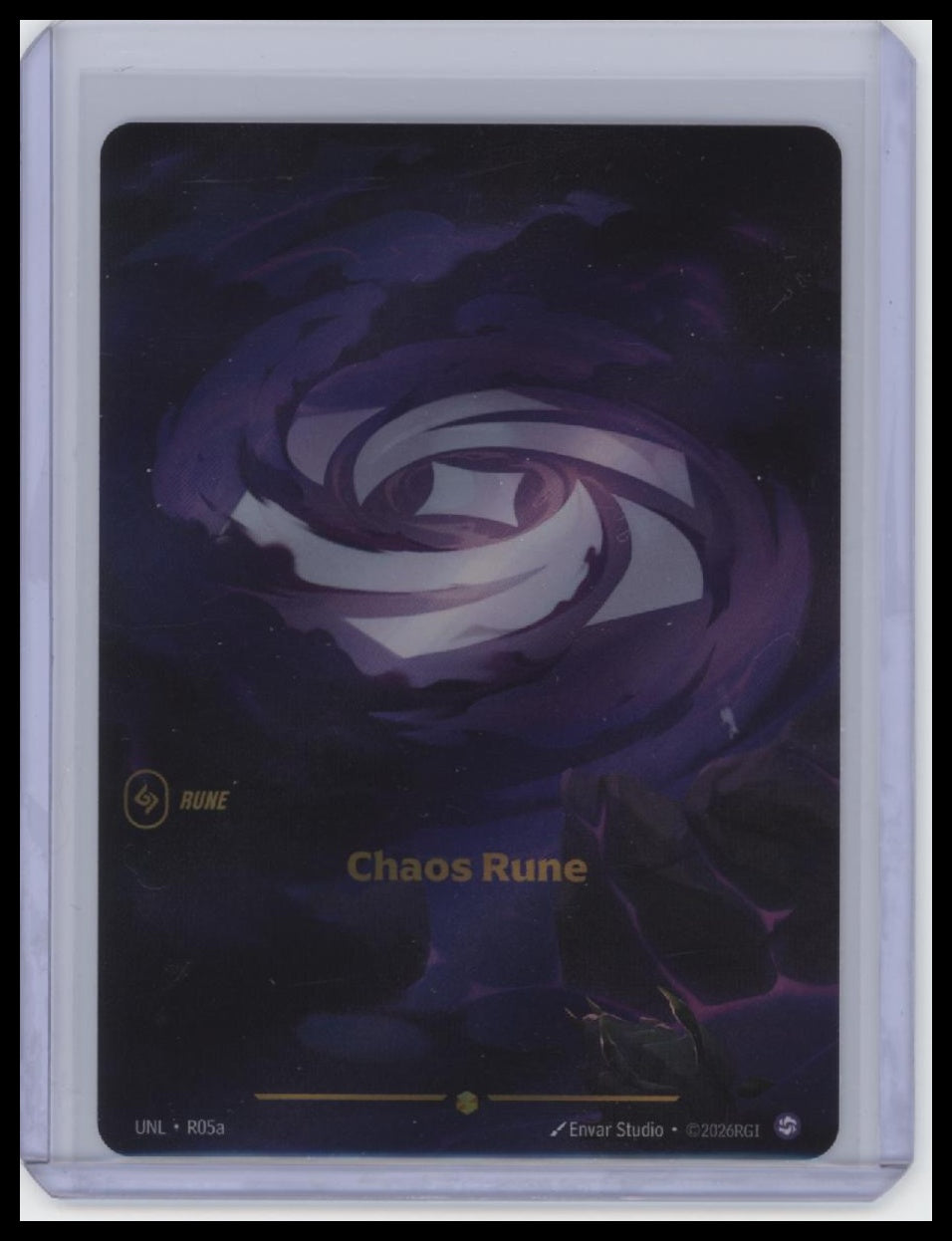 Riftbound:  Unleashed #R05a Chaos Rune Rare