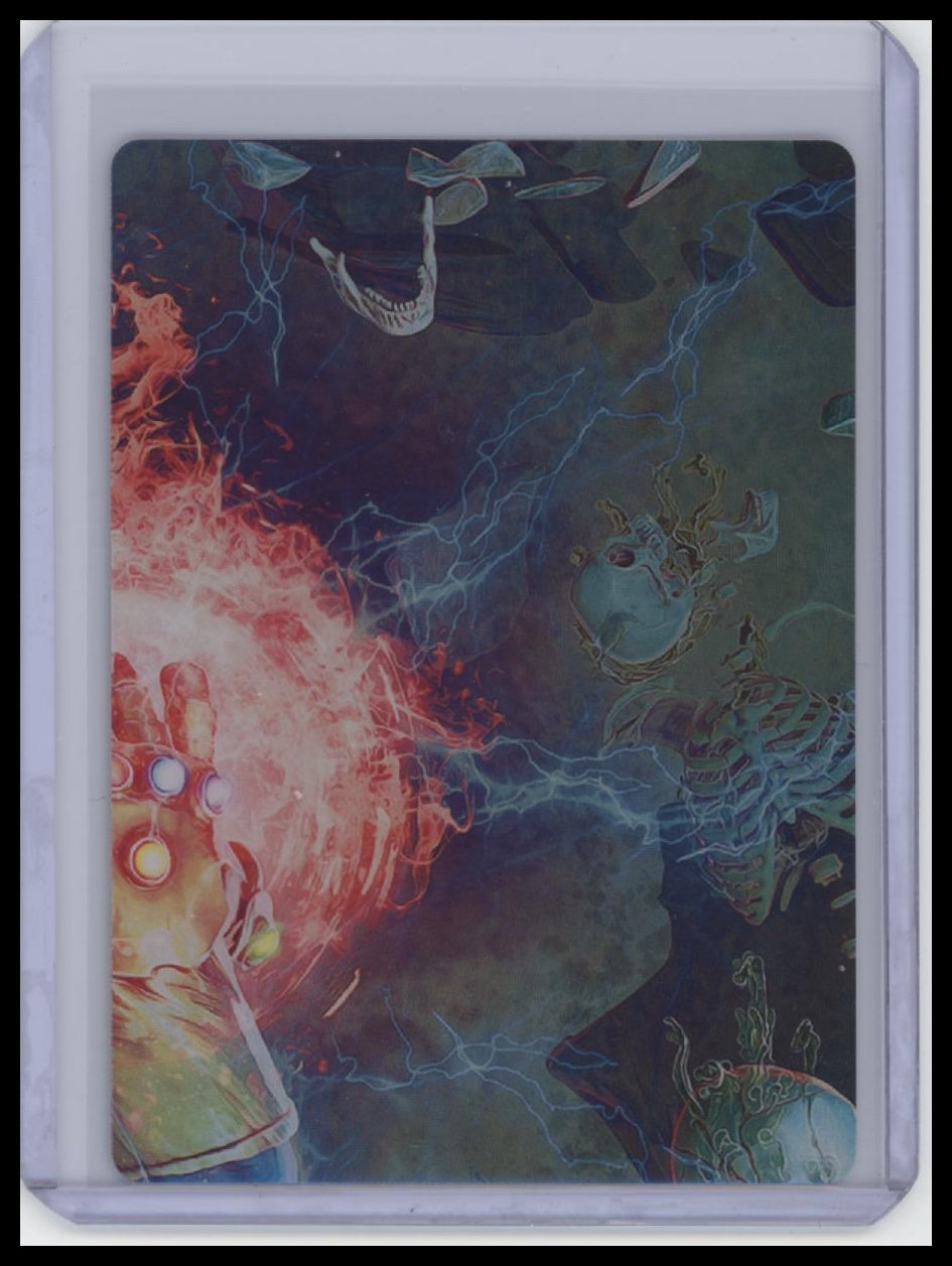 Art Series: Marvel Super Heroes #3 Thanos, the Mad Titan Art Card (3/9)
