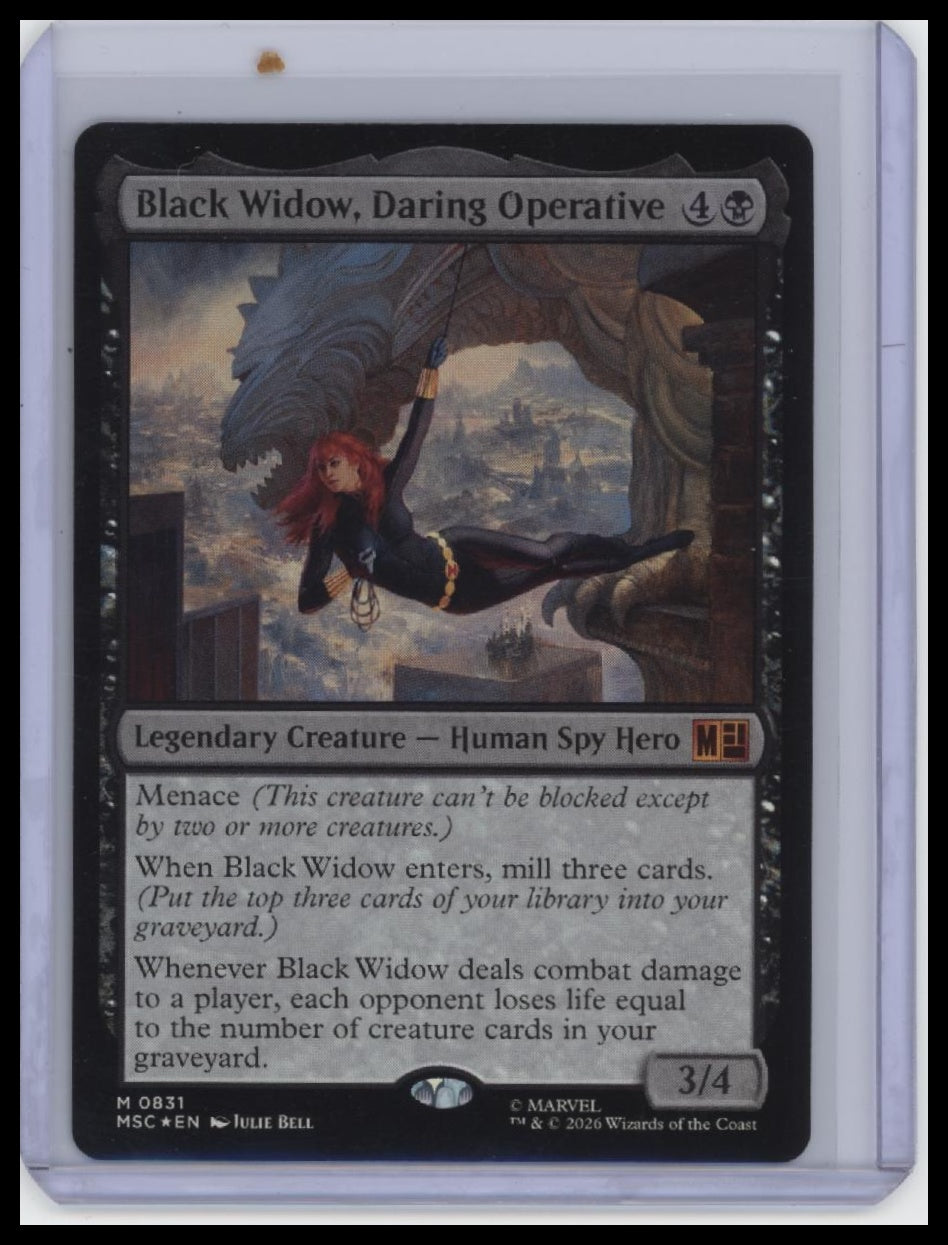 Marvel Super Heroes #831 Black Widow, Daring Operative (Foil).