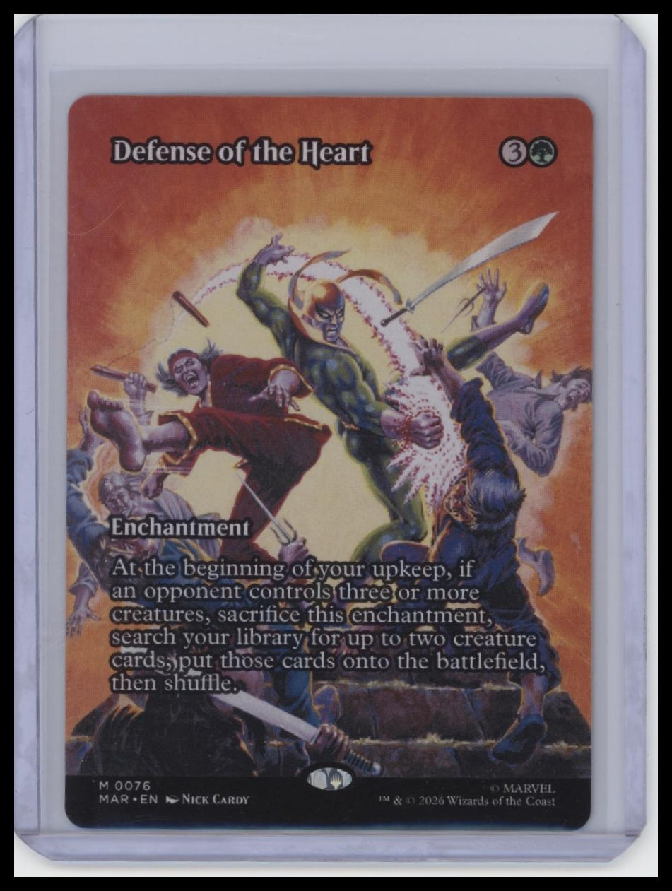 Marvel Universe #76 Defense of the Heart (Borderless)