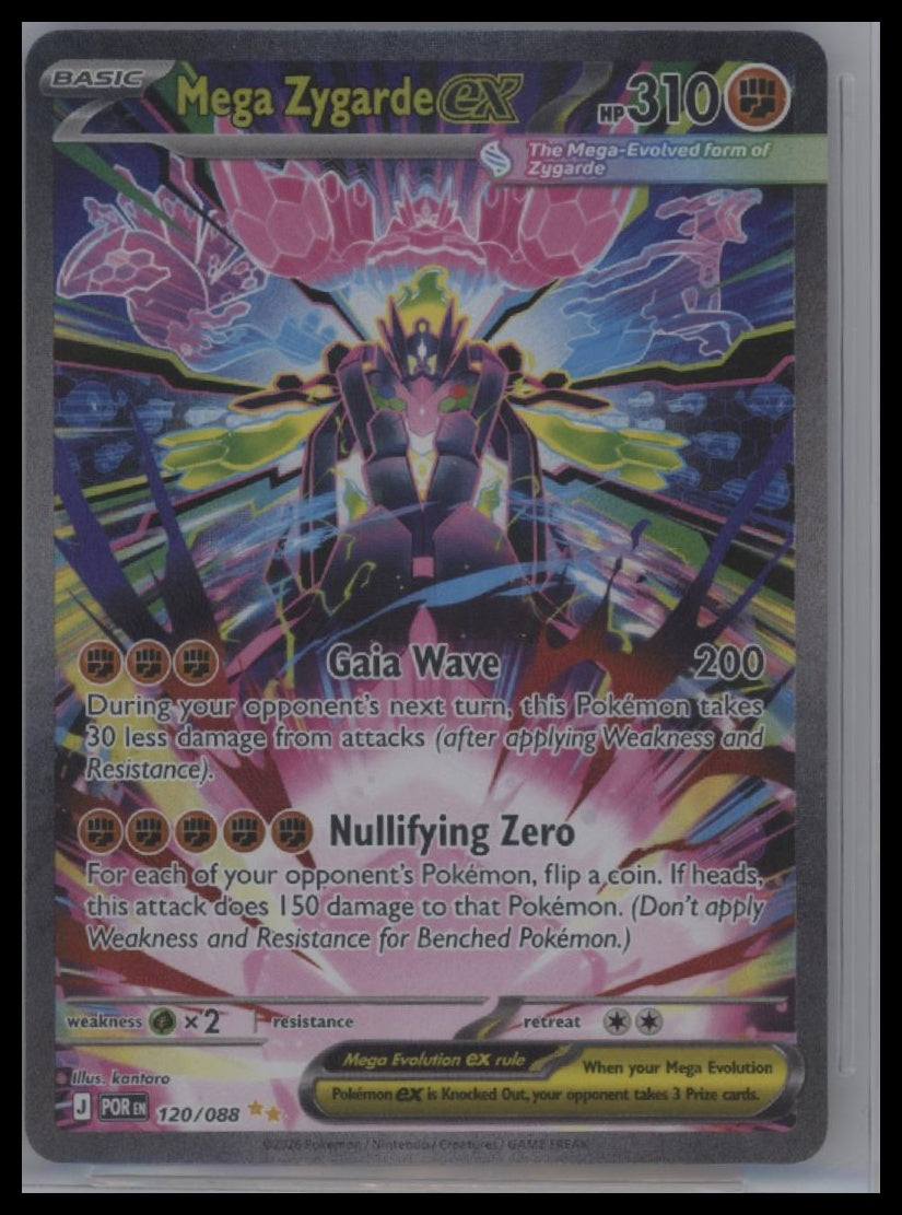 ME03: Perfect Order #120/088 Mega Zygarde ex BSG