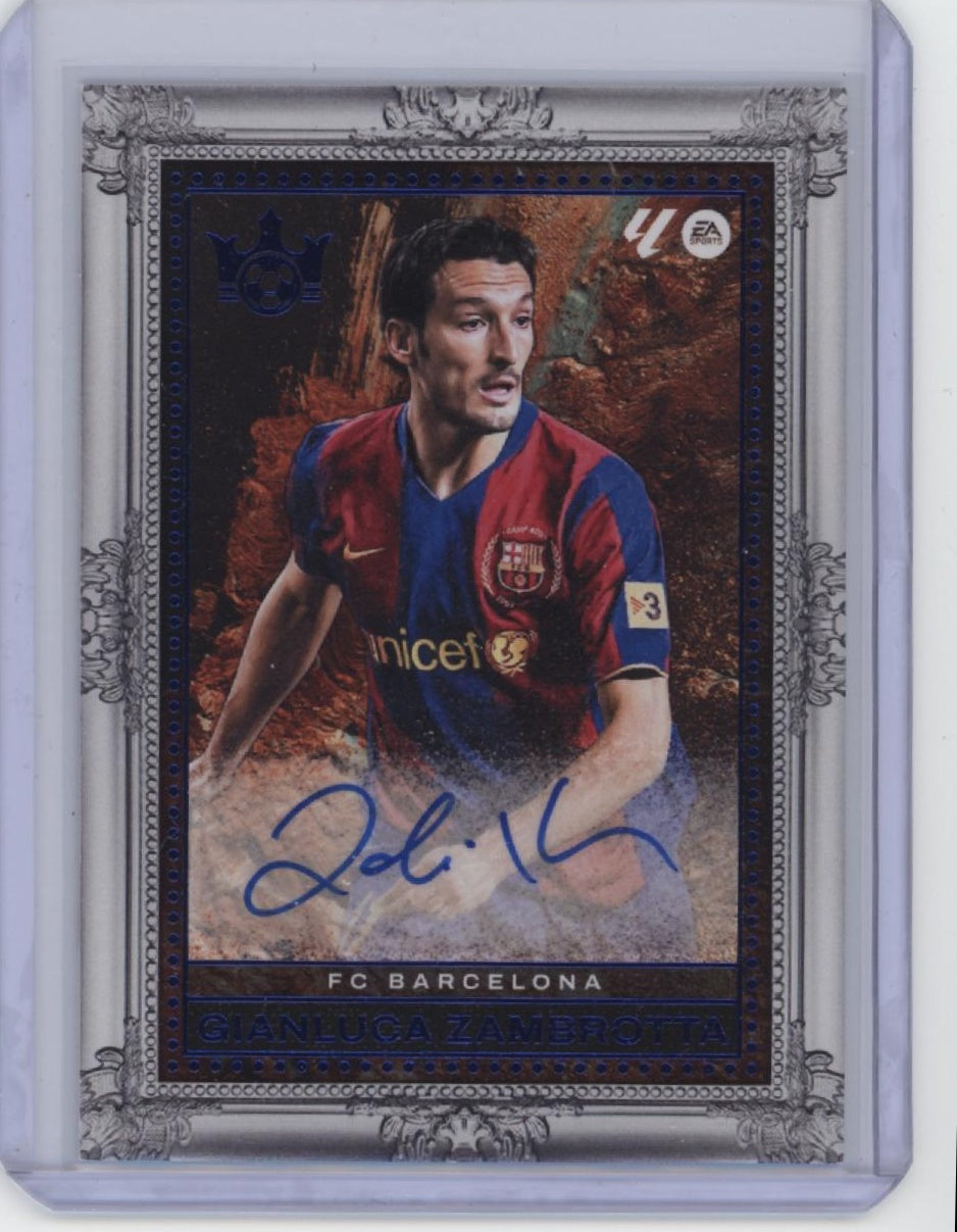 2025-26 Panini Pitch Kings #LP-GZ Gianluca Zambrotta Legacy Portraits /25