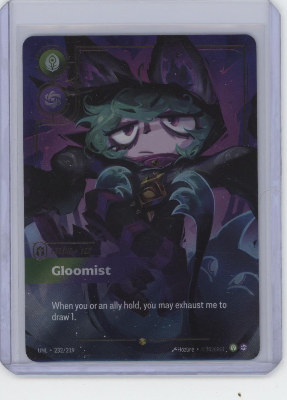 Riftbound - Unleashed #232/219 Vex, Gloomist Overnumbered