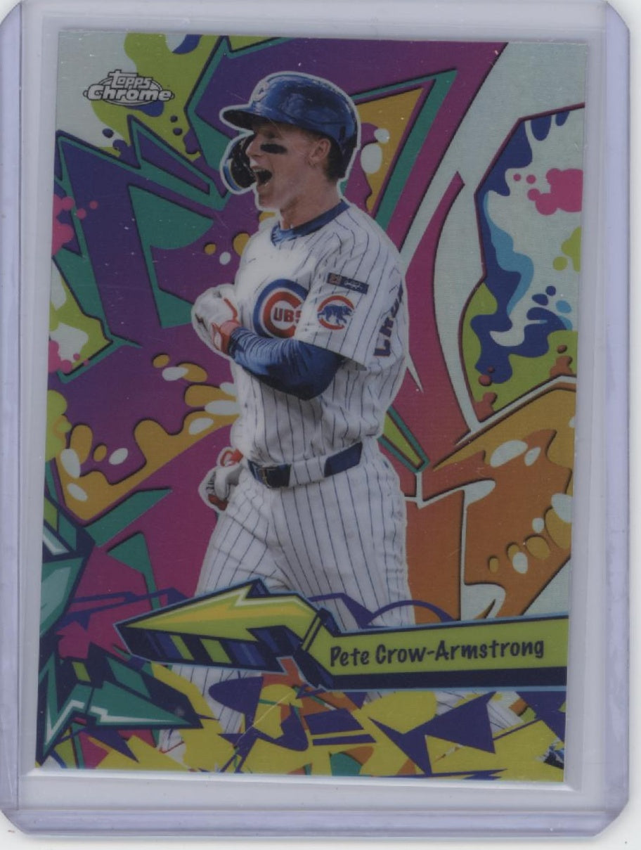 2026 Topps Chrome #WST-16 Pete Crow-Armstrong Wild Style