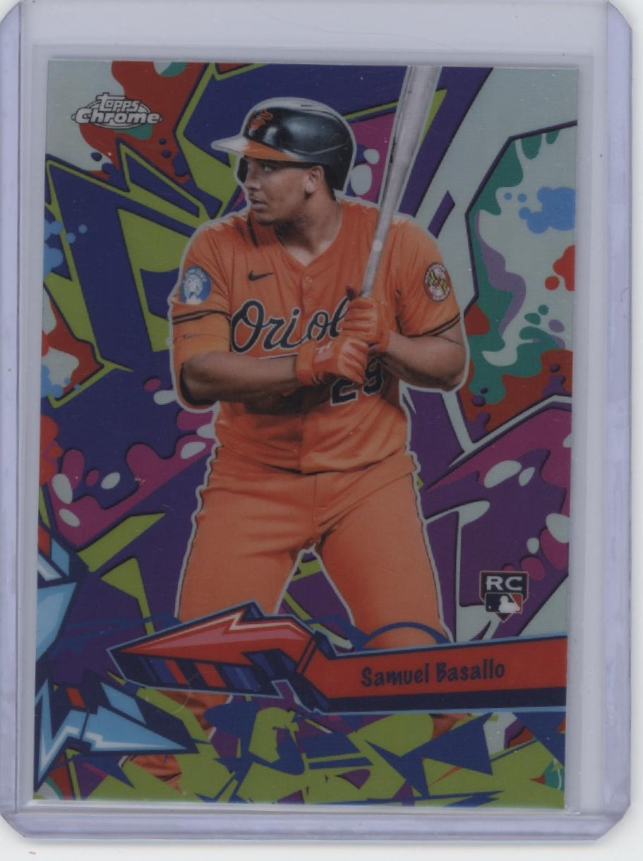 2026 Topps Chrome #WST-21 Samuel Basallo Wild Style