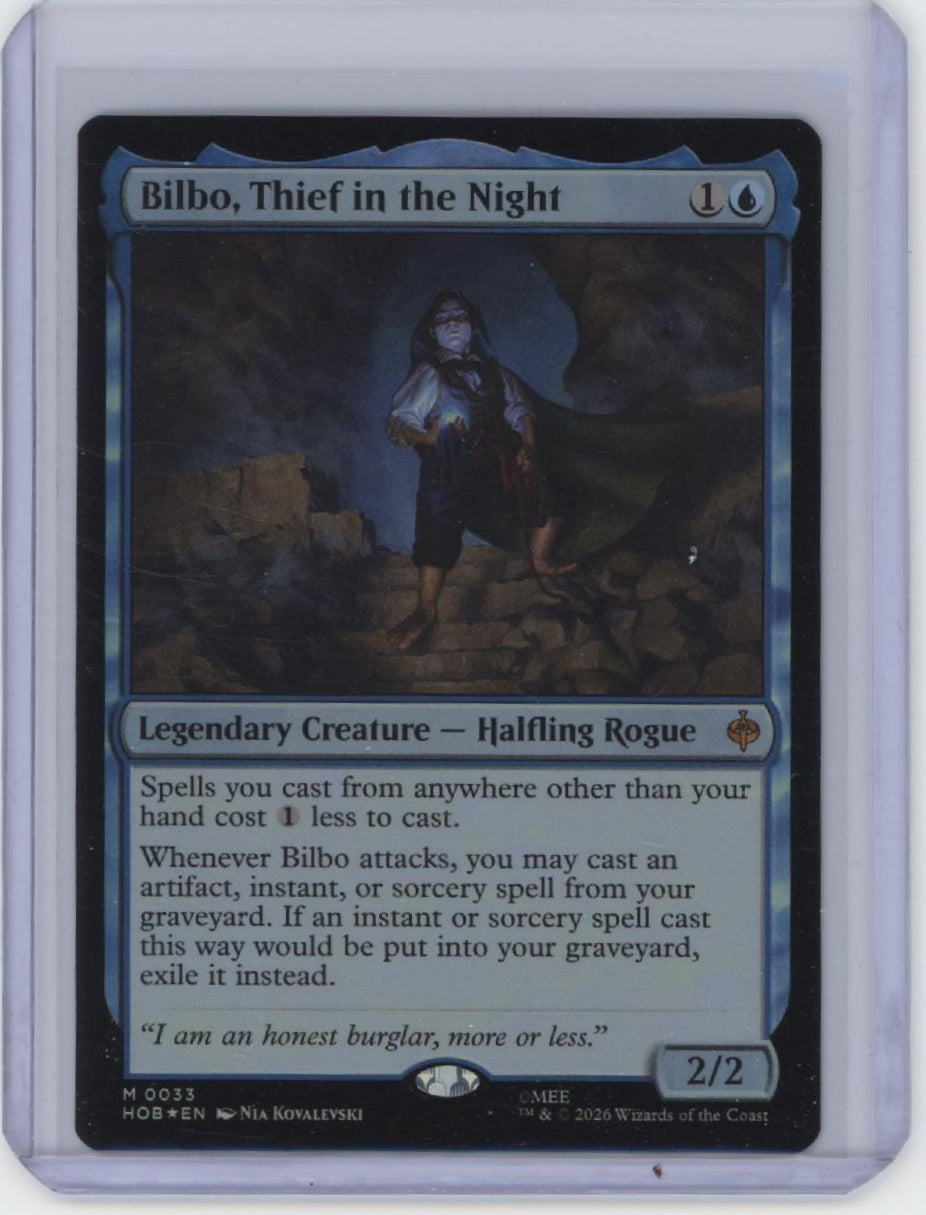 The Hobbit #0033 Bilbo, Thief in the Night Foil.