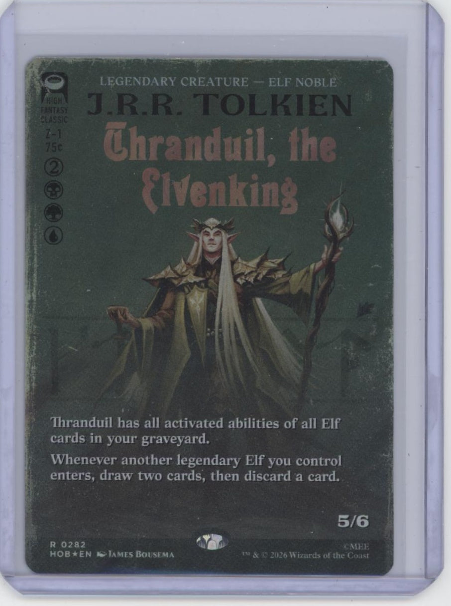 The Hobbit #282 Thranduil, the Elvenking (Borderless) (Surge Foil)