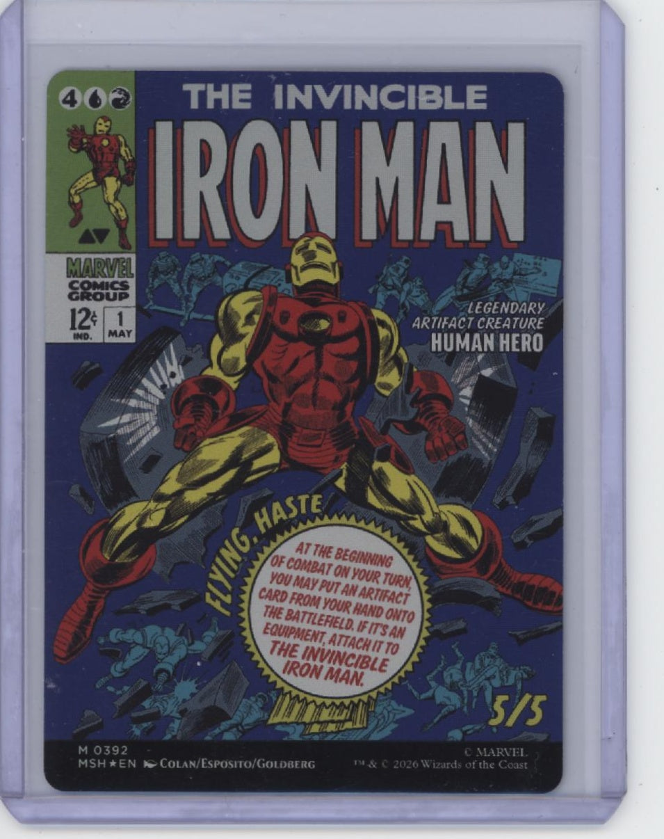 Marvel Super Heroes #392 Tony Stark (Borderless) (0392)