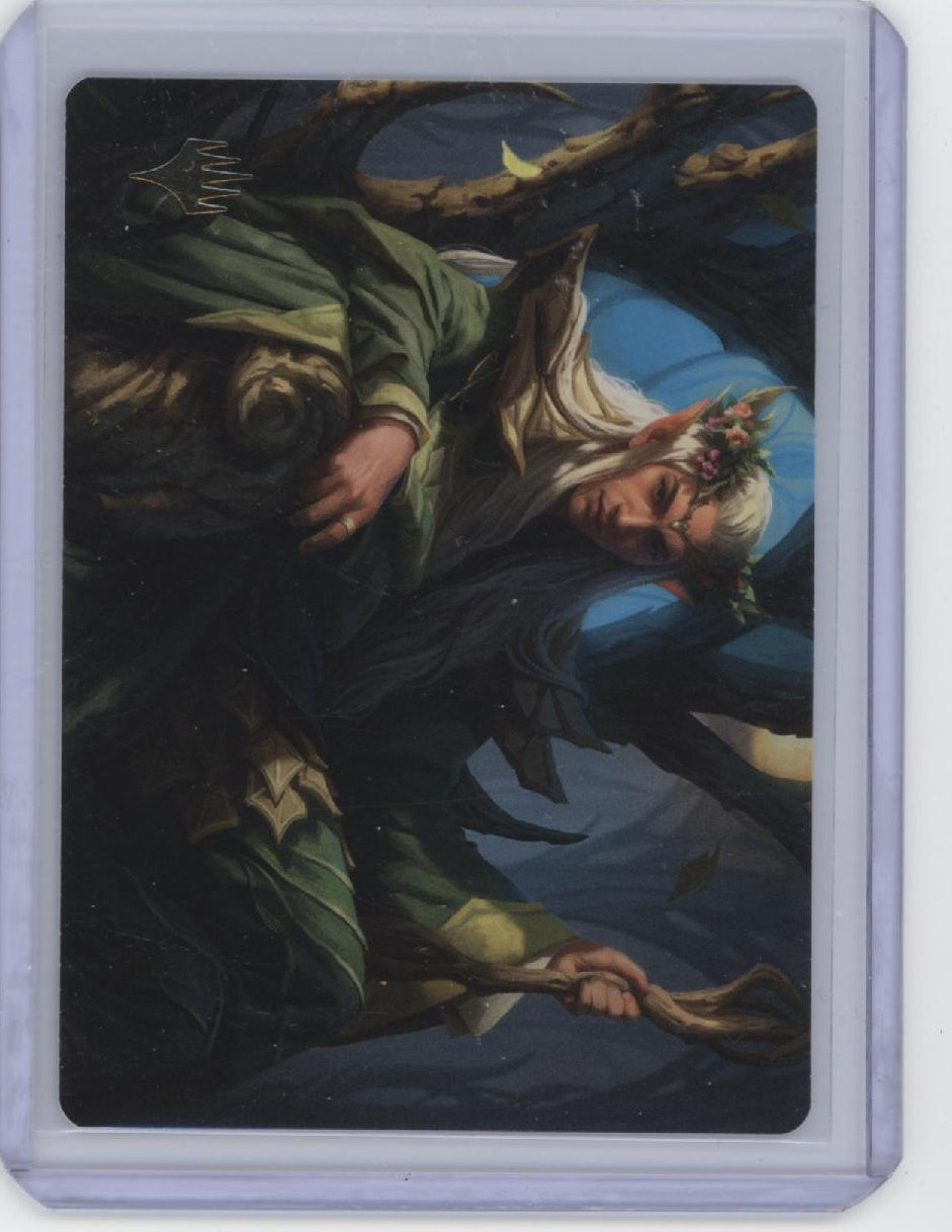 Art Series: The Hobbit #22 Thranduil, the Elvenking Art Card (Gold-Stamped)