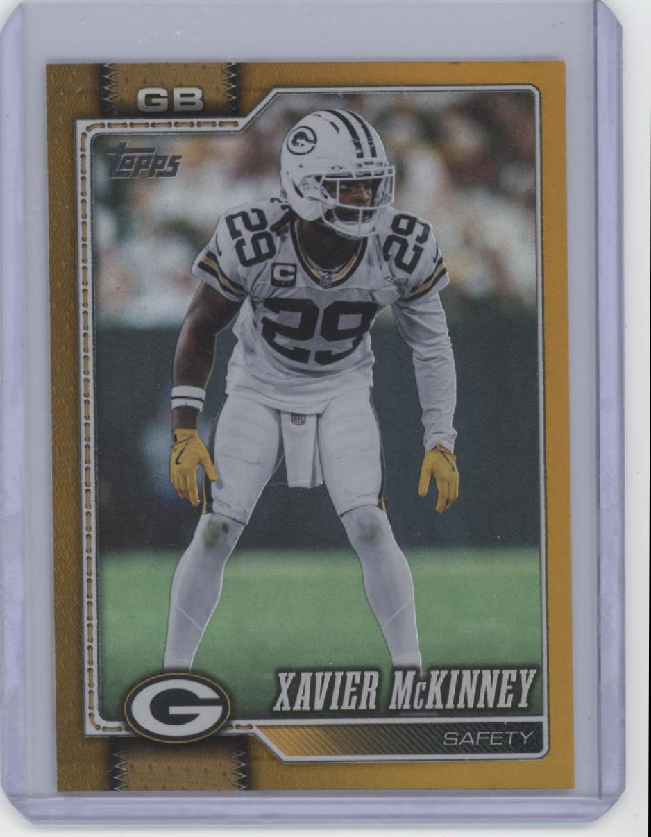 2026 Topps Flagship #223 Xavier McKinney Black #/70
