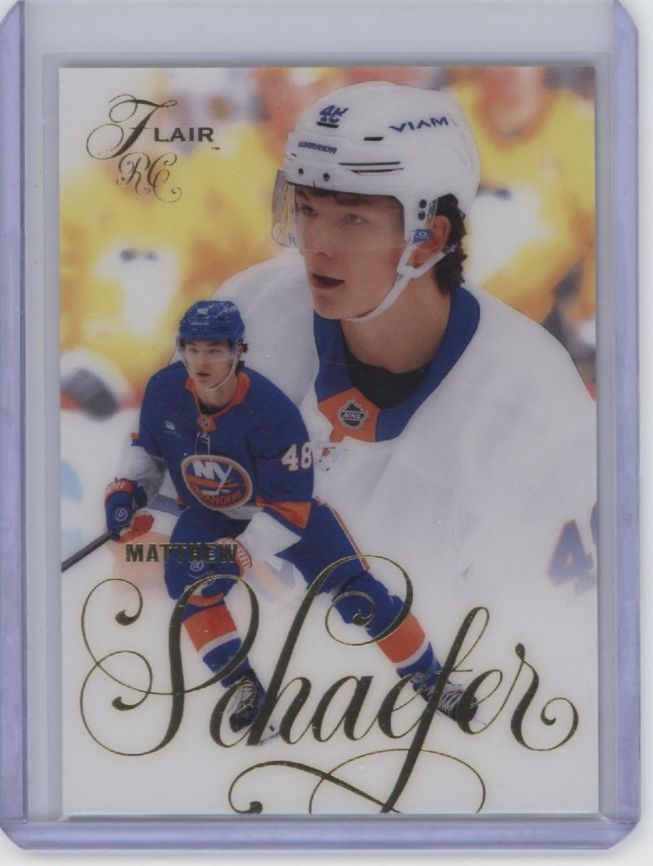 2025-26 Flair #194 Matthew Schaefer