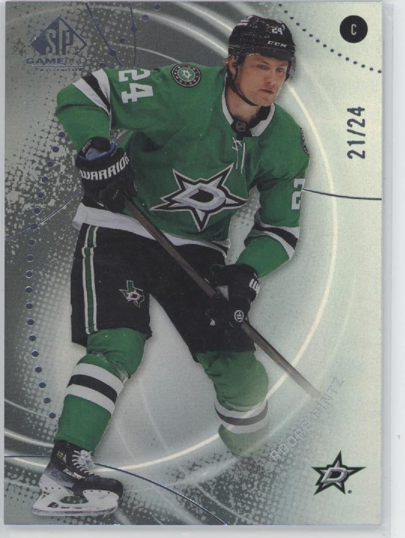 2025-26 SP Game Used #141 Roope Hintz Rainbow #/24