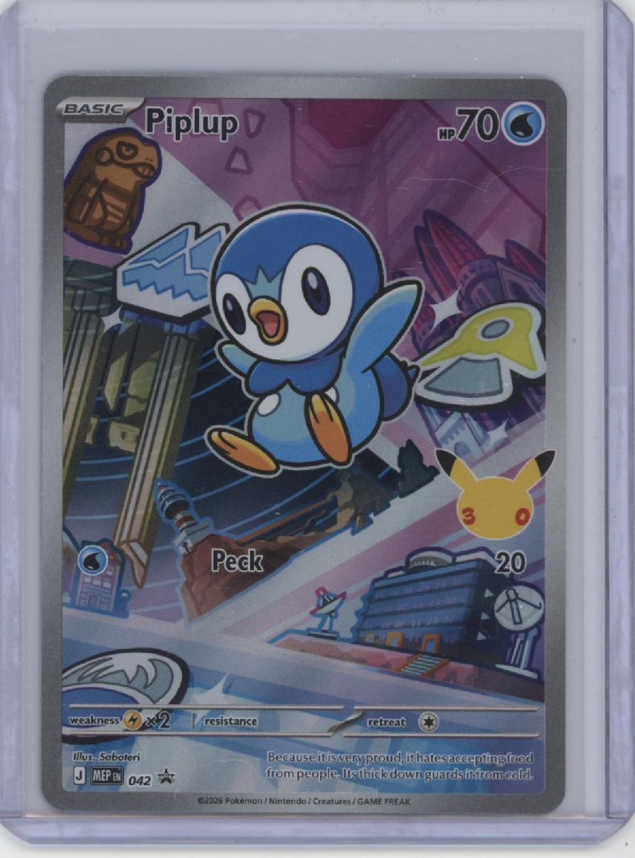 ME: Mega Evolution Promo #042 Piplup Promo Holo