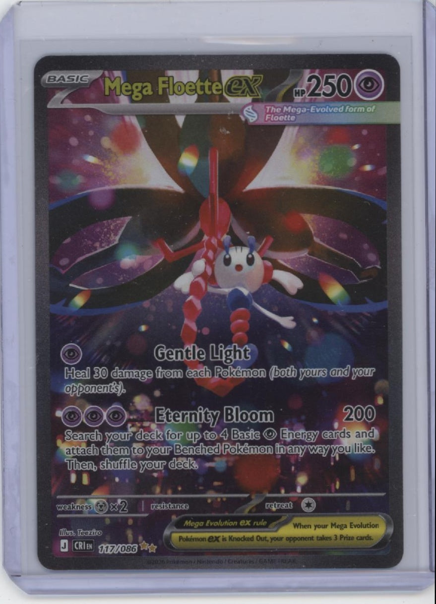 ME04: Chaos Rising #117/086 Mega Floette ex Holo