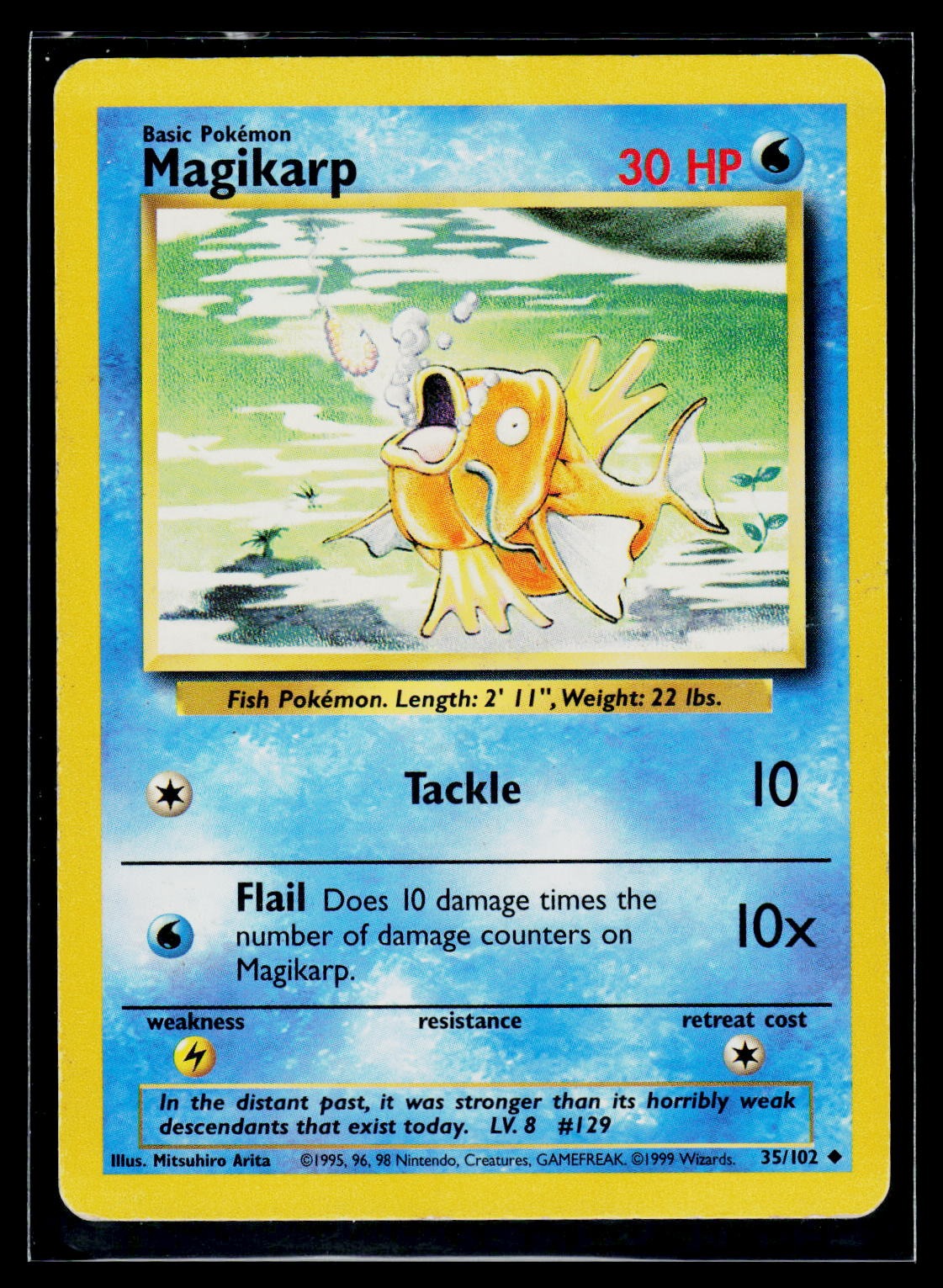 Pokemon Base Set #035/102 Magikarp