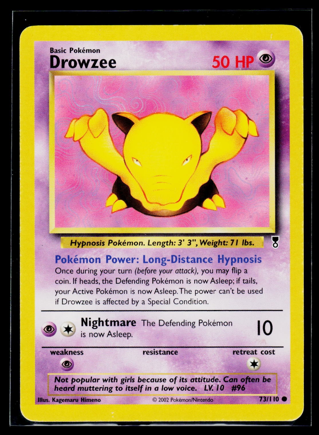 Pokemon Team Rocket #54/82 Drowzee