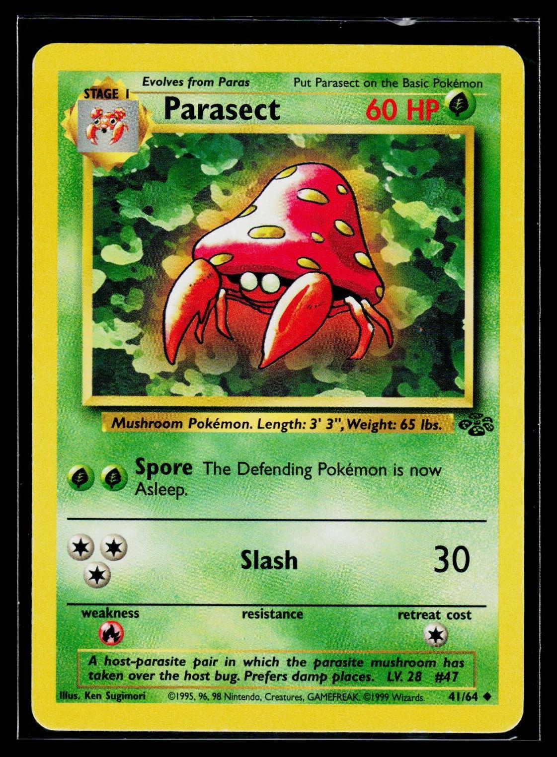 Pokémon Jungle #41/64 Parasect