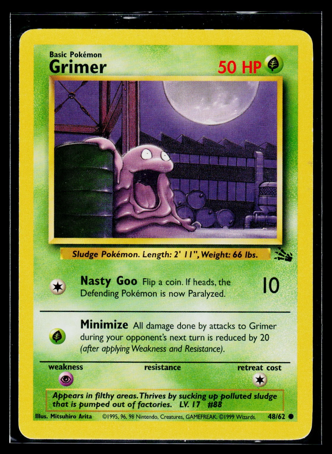 Pokémon Fossil #48/62 Grimer