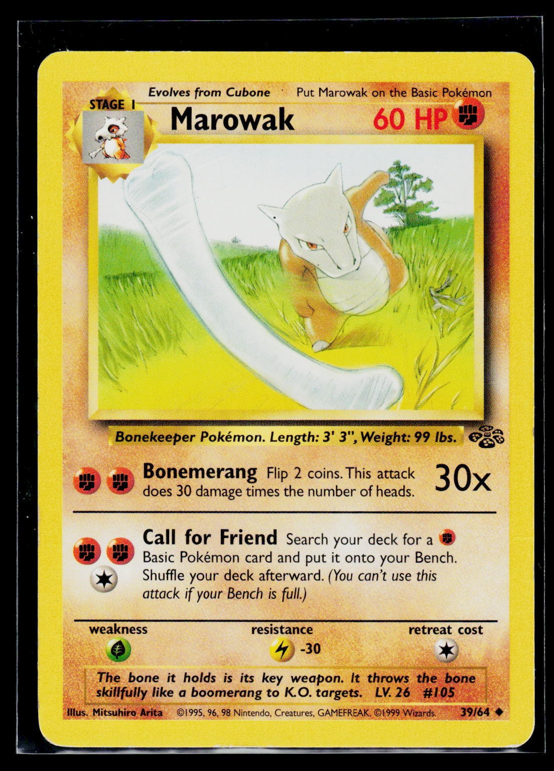 Pokémon Jungle #39/64 Marowak