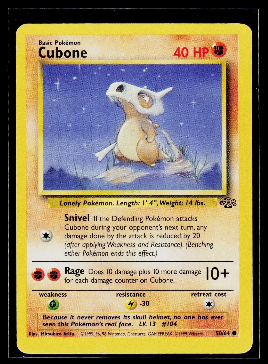 Jungle #50/64 Cubone