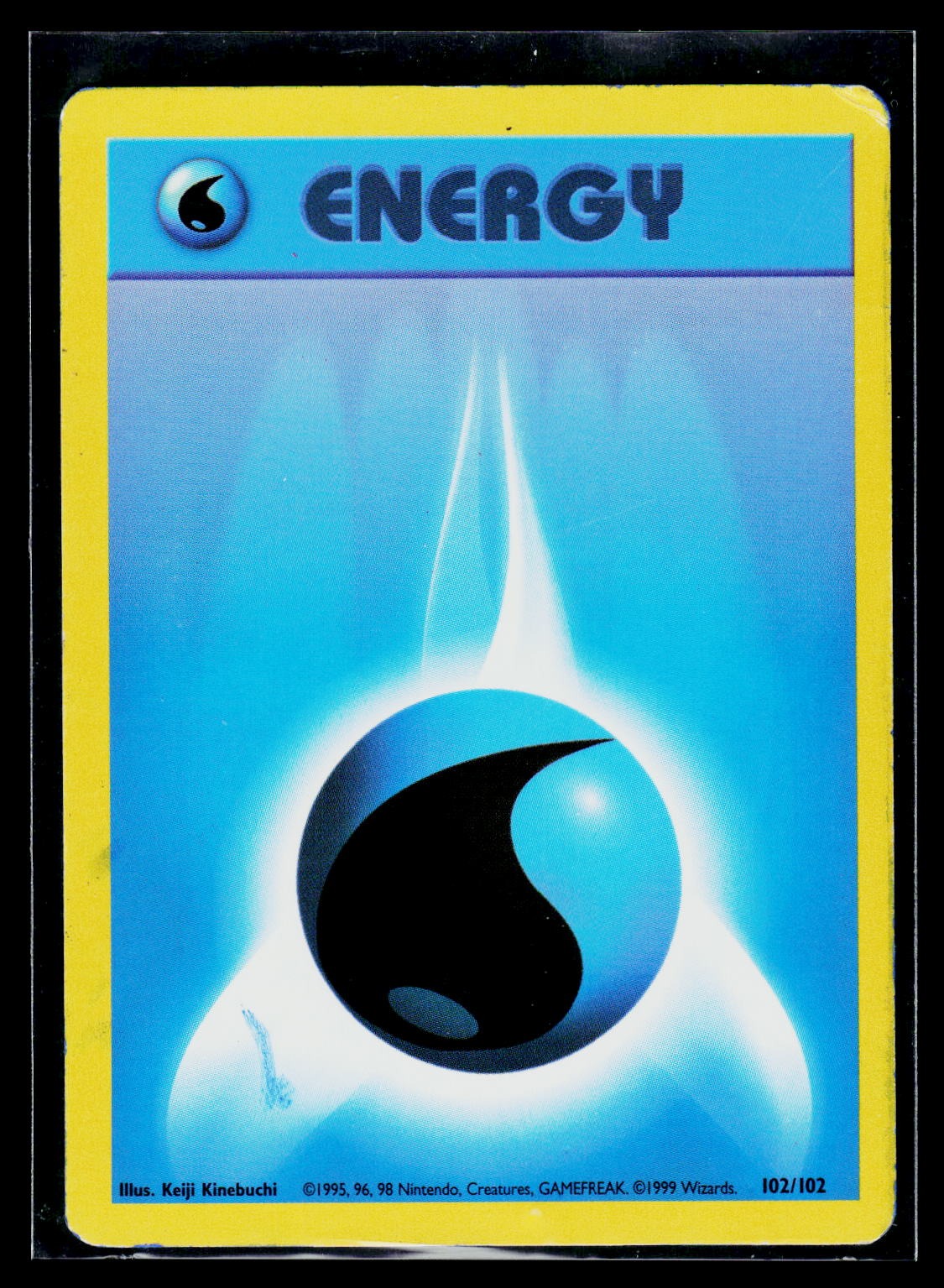 Pokémon Base Set #102/102 Water Energy