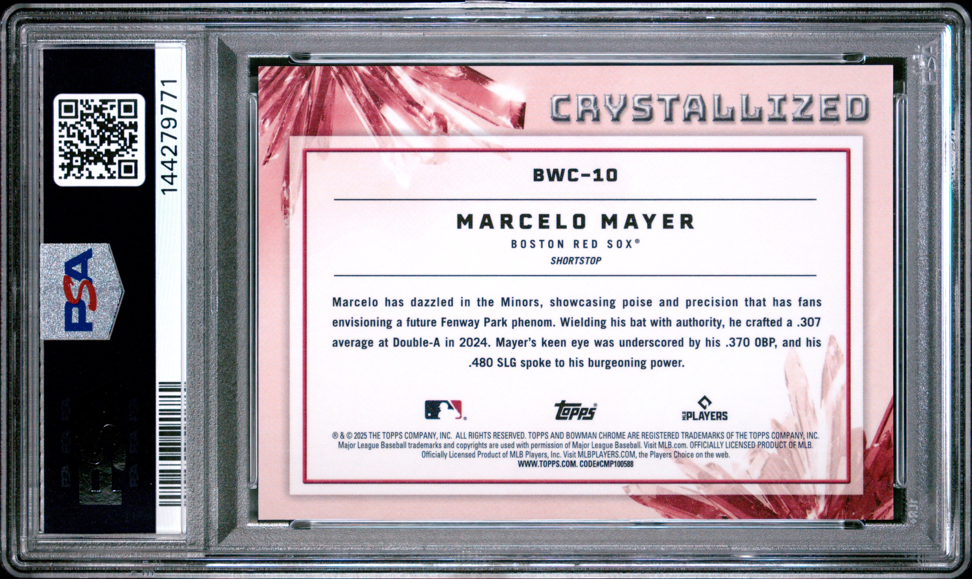 Marcelo Mayer Crystallized[Orange] Bowman Chrome