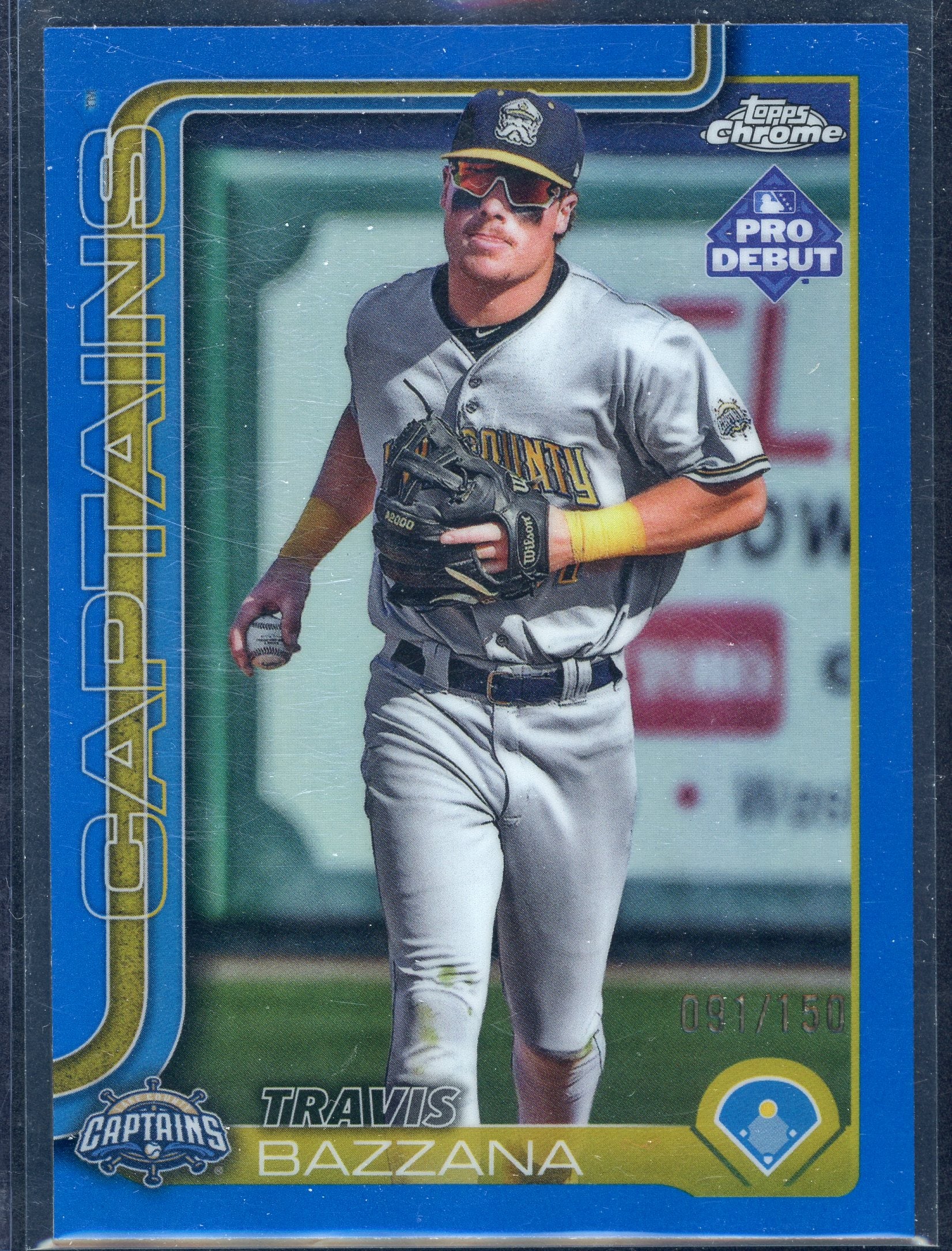 Travis Bazzana [Blue Refractor] #PDC-100 - Baseball Cards Topps Pro Debut Chrome